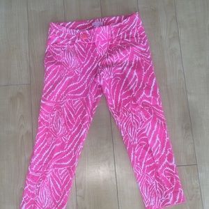 Lilly Pulitzer pink pants size 8